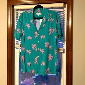 NWT Pacsun Mens tropical palm shirt